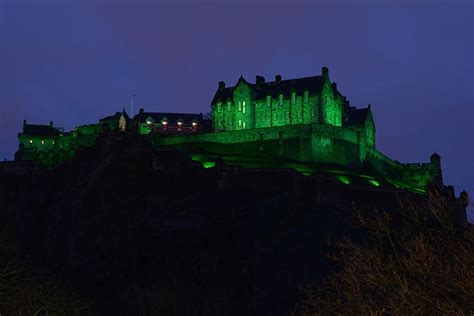 Edinburgh Castle Edinburgh, Scotland, United Kingdom | Color Kinetics