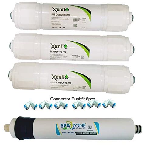 Seazone Ro Carbon Inline Pre-Carbon Filter, Sediment Filter and Post ...