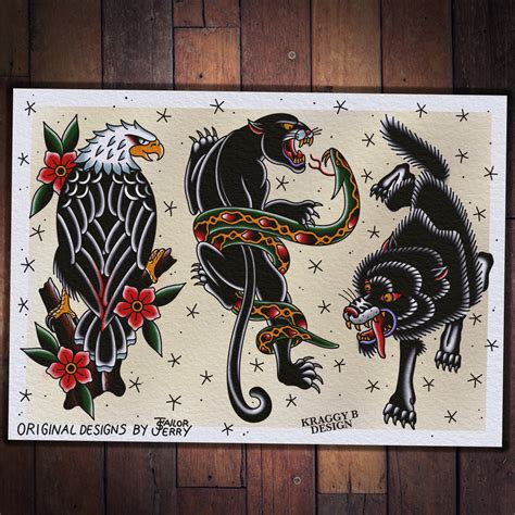 Original Sailor Jerry Tattoo Flash Sailor Jerry Tattoo Flash 03