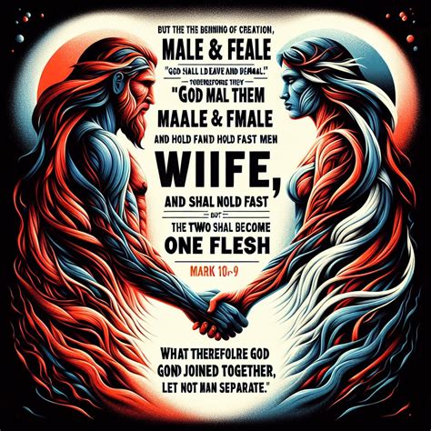 What does Mark 10:6-9 mean? | Bible Art