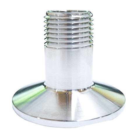 HomeBrewStuff Stainless Steel Sanitary Male Threaded Pipe Fitting to ...