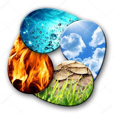 Four elements of Nature — Stock Photo © rfphoto #50113259