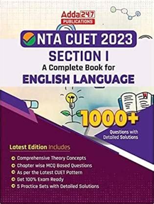 CUET English Language TEST Complete Book (English Printed Edition) By ...