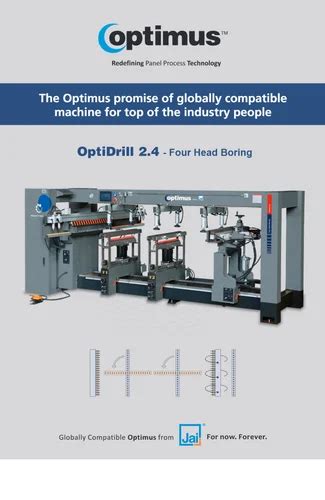 Multi Boring Machine - Six Head Multi Boring Optidrill 2.6 Manufacturer ...