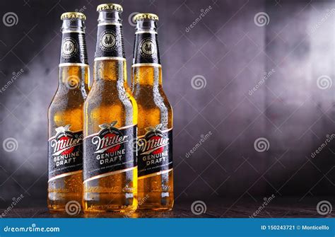 Bottles of Miller Genuine Draft Beer Editorial Photo - Image of ...