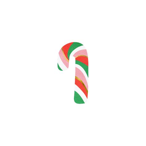 servilletas baston de navidad