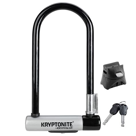 Kryptonite New-U Kryptolok Series-2 Standard Heavy Duty Bicycle U Lock ...