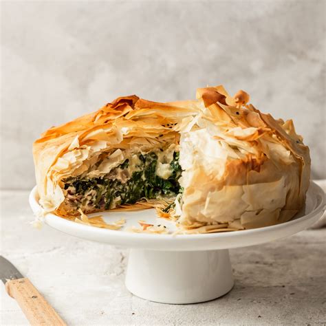 Spinach & Feta Filo Pie – Sarah's Healthy Kitchen