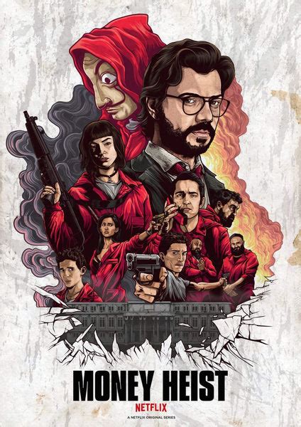 Money Heist - Netflix TV Show Poster Fan Art - Posters by Tallenge ...