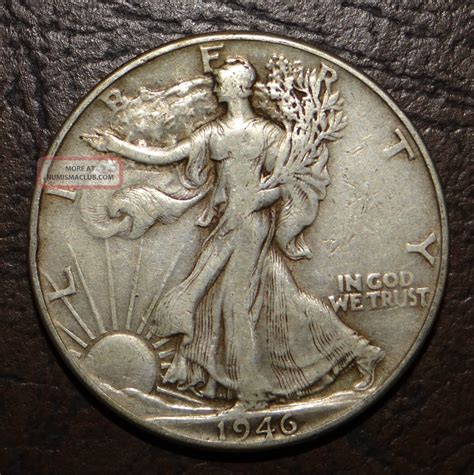 1946 P Walking Liberty Silver Half Dollar