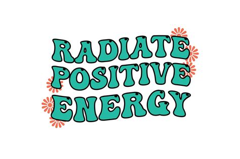 Radiate Positive Energy Graphic by MOTHER SHOP 789 · Creative Fabrica