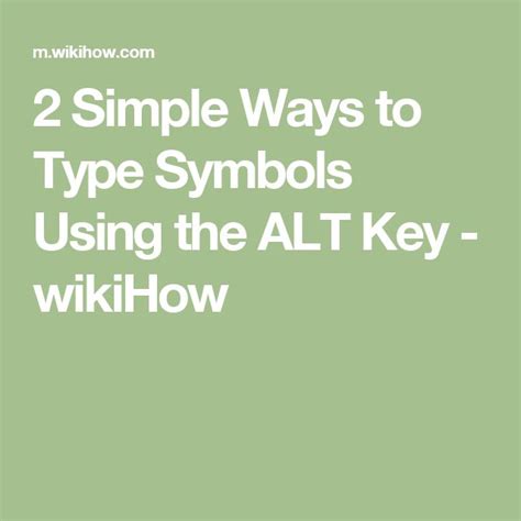 How to Type Alt Code 的图像结果