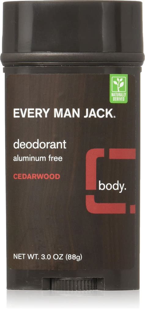 Amazon.com : Every Man Jack Deodorant 3oz Cedarwood (3 Pack ...