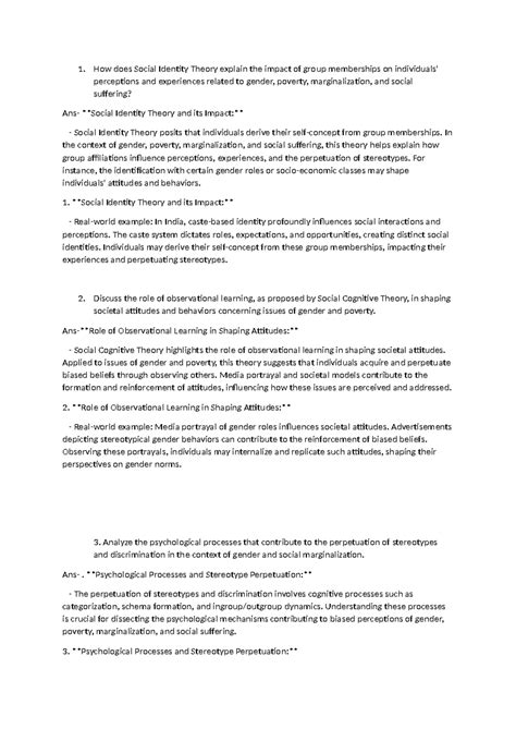 How does Social Identity Theory explain the impact of group memberships ...