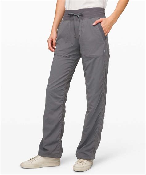 Lululemon Dance Studio Pant III *Lined - Titanium - lulu fanatics