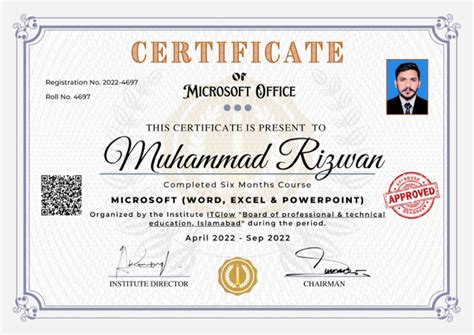 Image result for Computer Certificate Example