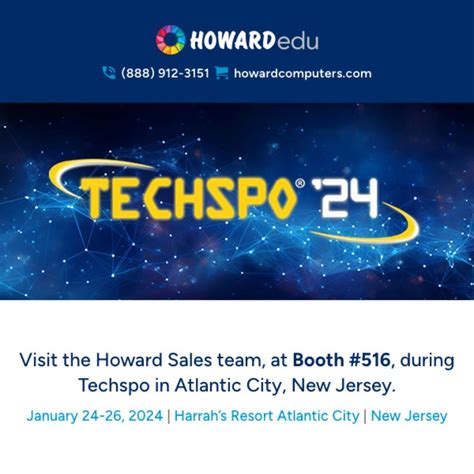 Howard Technology Solutions on LinkedIn: #techspo #tech #hts #howard # ...
