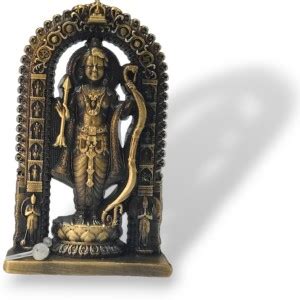 BRASS BLESSING Lord Ram Lalla Idol Murti Statue - Ayodhya Murti - (2436 ...