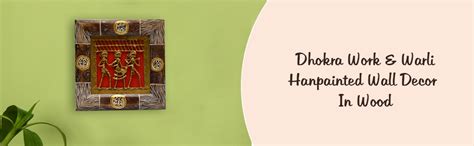 Buy ExclusiveLane Dhokra Work & Warli Hanpainted Wall Decor in Sheesham ...