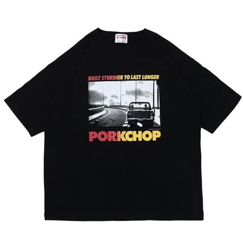 PORKCHOP GARAGE SUPPLY C-10 PHOTO TEE / BLACK | ROULETTE HARD CORPS