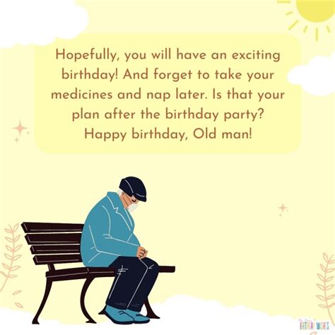 30 Best Happy Birthday Wishes for Old Man (with Images)