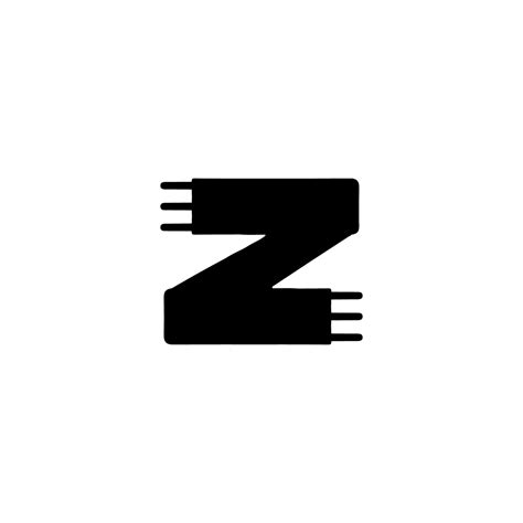 Z icon. Simple style poster z company background symbol. Z brand logo design element. Z t-shirt ...