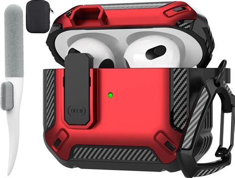 Amazon.com: Maxjoy for Airpods 3rd Generation Case, Airpods 3 Case ...