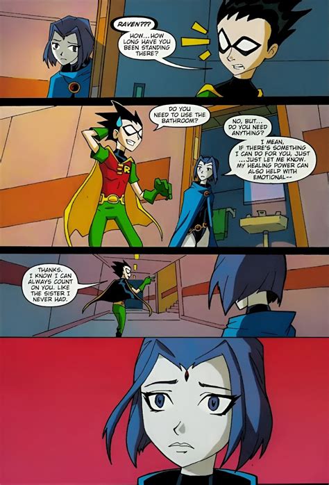 Teen Titans Raven And Robin