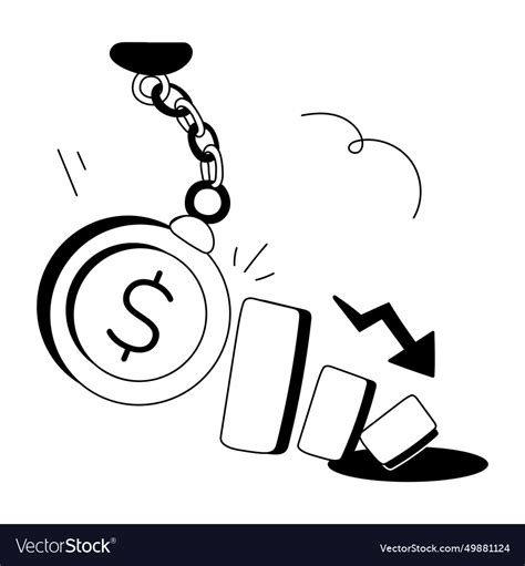 Recession Square Vector Image 的图像结果