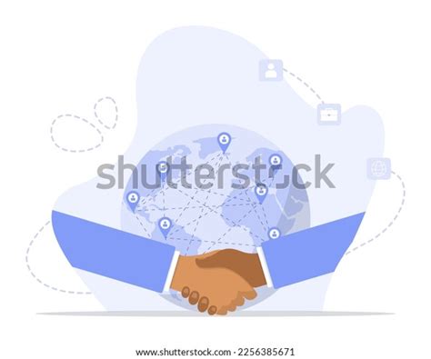 Global Partnership Vector Images 的图像结果