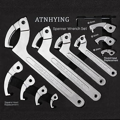 ATNHYING 12pcs Adjustable Spanner Wrench Sets with India | Ubuy