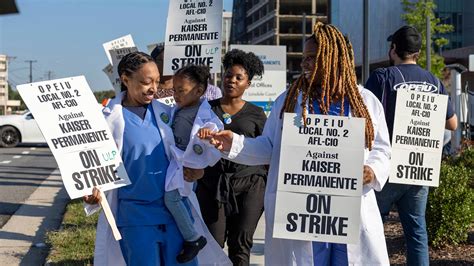 More than 75,000 Kaiser Permanente workers begin multistate strike