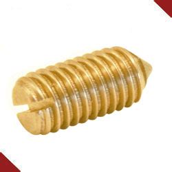 Brass Grub Screws Brass Metric Grub Screws