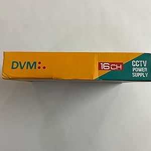 DVM |CCTV Power Supply EI- Series 12V DC 16 Channel SMPS : Amazon.in ...