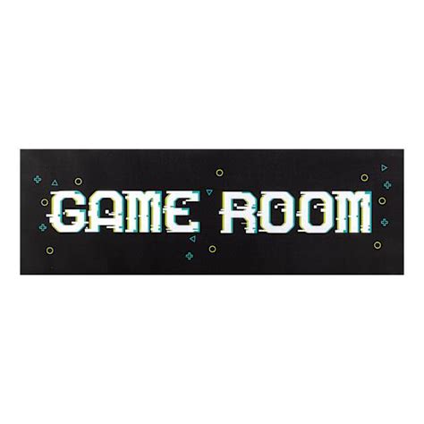 Game Room Canvas Wall Art, 36x12 | At Home