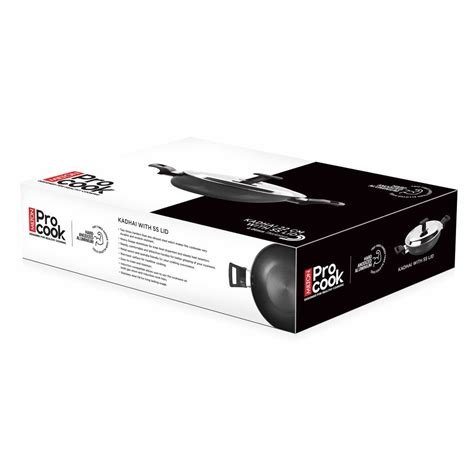 Buy Hard Anodized Kadhai with SS Lid - Milton ProCook