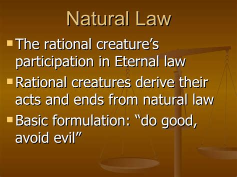 Law (Aquinas) | PPT