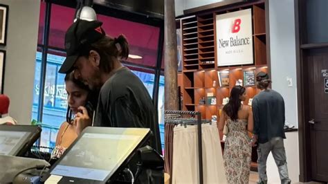 SRK, Suhana Khan spotted checking bill at counter in NYC; A fan says ...