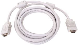 DRMS STORE VGA Cable 1.5 m 15 pin VGA for Computers, Laptops, Monitors ...