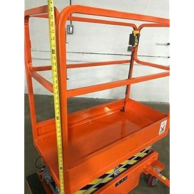 Buy 5 Star 16 FEET MAX Lift New Electric Scissor Lift Man Lift SKYLIFT ...