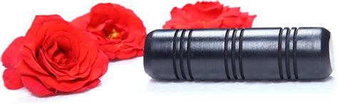 cozy tossy Ebony Wood Karungali Kattai Round Stick (Black, 6 Inches ...