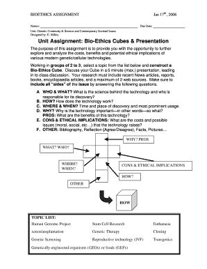 Fillable Online Unit Assignment - STAO Fax Email Print - pdfFiller