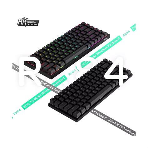 Rk royal kludge RK84 RGB 75% Triple Mode BT5.0 2.4G Hot Swappable India ...