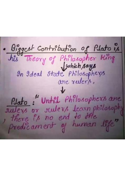 SOLUTION: Introduction of plato and theory of ideas - Studypool