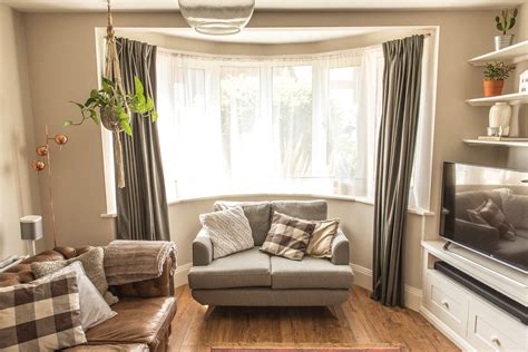 Our bay window curtains – Artofit