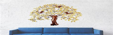 Mohan Jodero Antique Elegant Iron/Metal Handicraft Wall Hanging Tree of ...