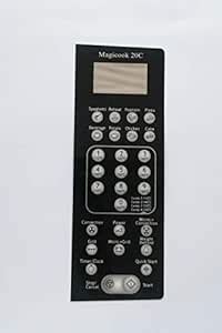 Able MAGICOOK 20C Microwave Oven Membrane Touch Keypad(Black) : Amazon ...