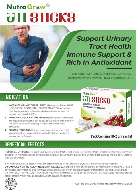 NutraGrow – Uti sticks – Nutra Grow