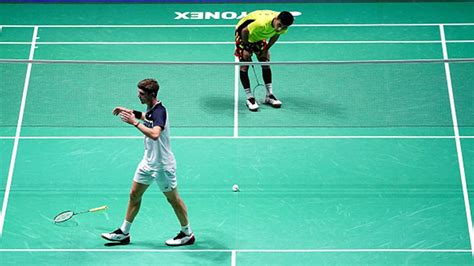 all england badminton: viktor axelsen avenges german open semi-final ...