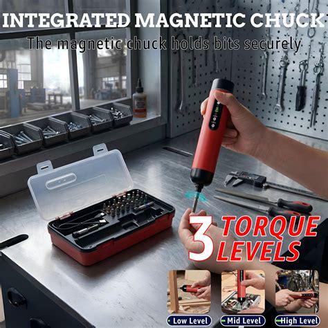 IBELL IBL ES36-15 4V Cordless Screwdriver Set with 27 Accessories | 10 ...